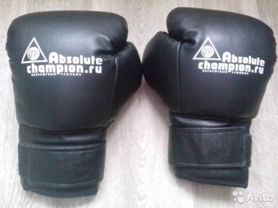 Перчатки боксерские Absolute Champion 1130 (12oz, черный)