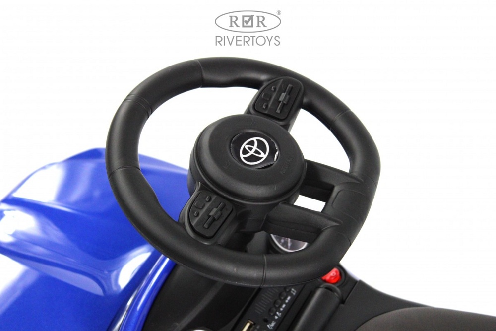 Детский толокар RiverToys Toyota Land Cruiser 300 Z002ZZ-D (синий) - фото2