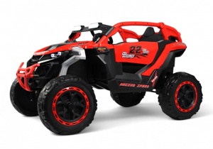 Детский электромобиль RiverToys K707AM (красный) - фото