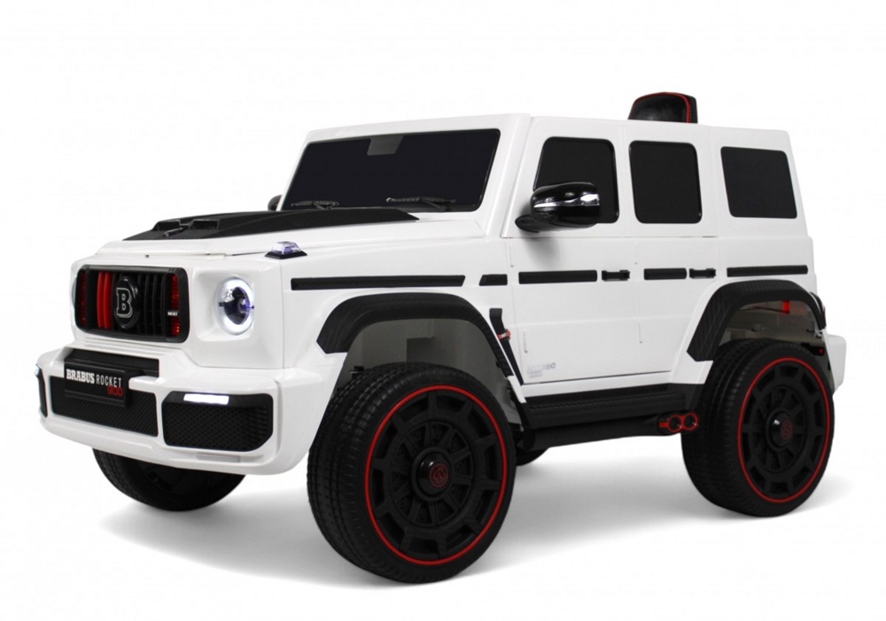 Детский электромобиль RiverToys Z999ZZ (белый) Полноприводный