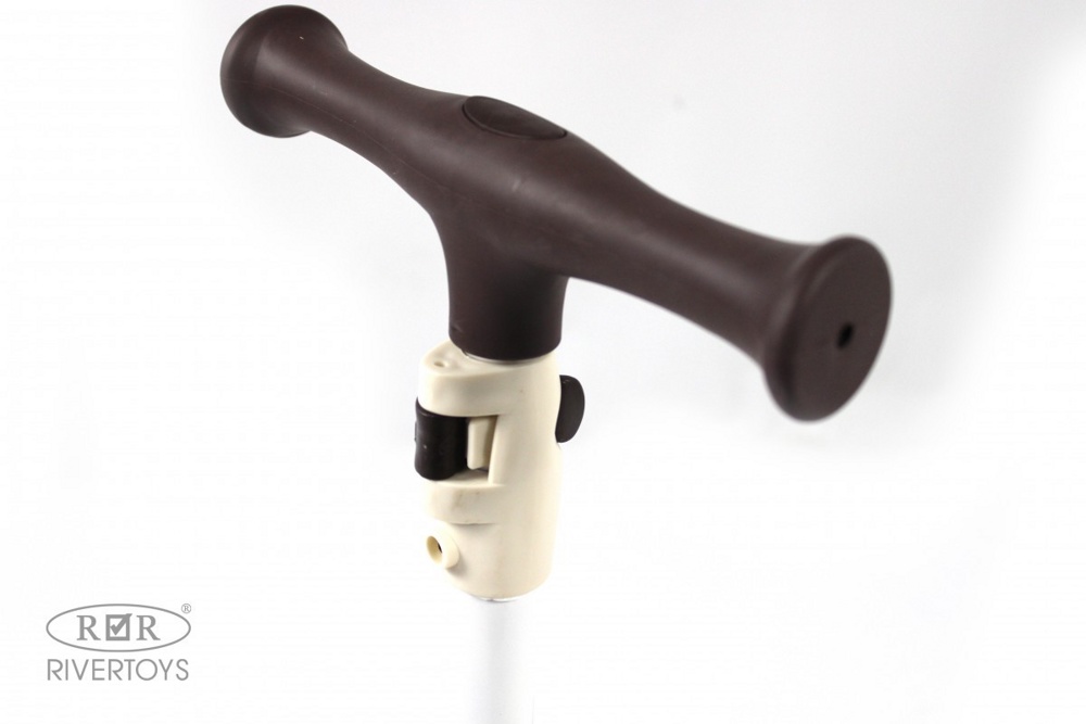 Детский самокат RiverToys HB-818S (коричневый) фото-5