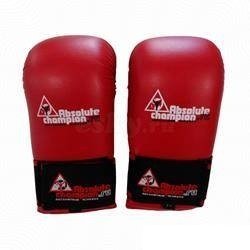 Перчатки спарринговые Absolute Champion 1530 (красный M) - фото