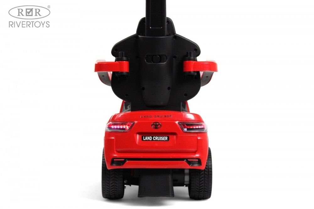 Детский толокар RiverToys Toyota Land Cruiser 300 Z002ZZ-C (красный) фото-4 Детский толокар RiverToys Toyota Land Cruiser 300 Z002ZZ-C (красный) фото-4