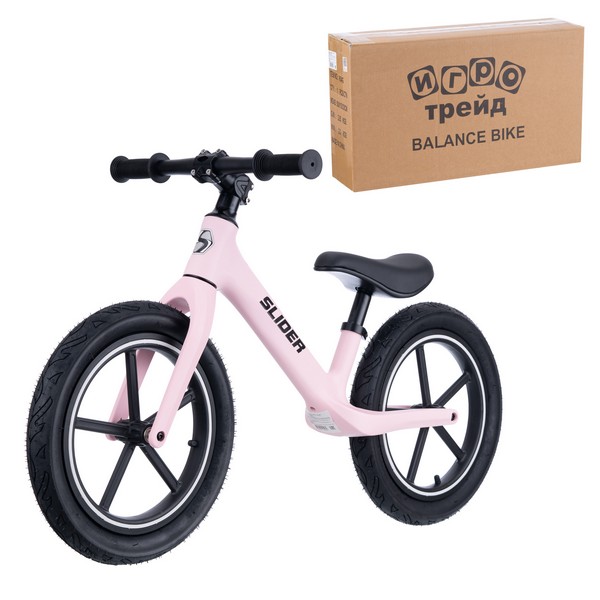 Беговел Slider K05P (розовый) надувные колеса 14 дюймов фото-6 Беговел Slider K05P (розовый) надувные колеса 14 дюймов фото-6