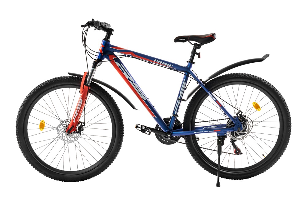 Горный велосипед RS Prime 27.5 2022 (синий/красный) - фото