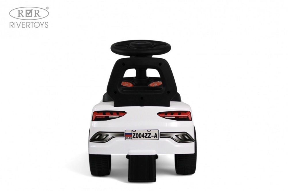 Детский толокар RiverToys Z004ZZ-A (белый) - фото3
