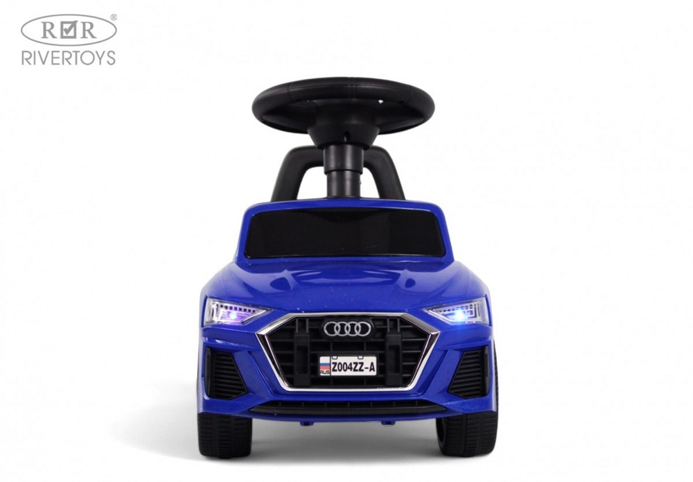 Детский толокар RiverToys Z004ZZ-A (синий) - фото2