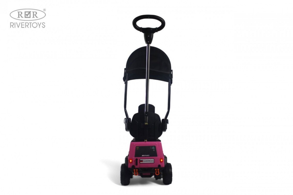 Детский электромобиль RiverToys G009GG (розовый) - фото4