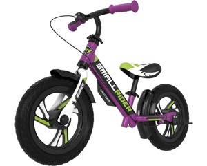 Детский беговел Small Rider Motors EVA (фиолетовый) с 2 тормозами - фото