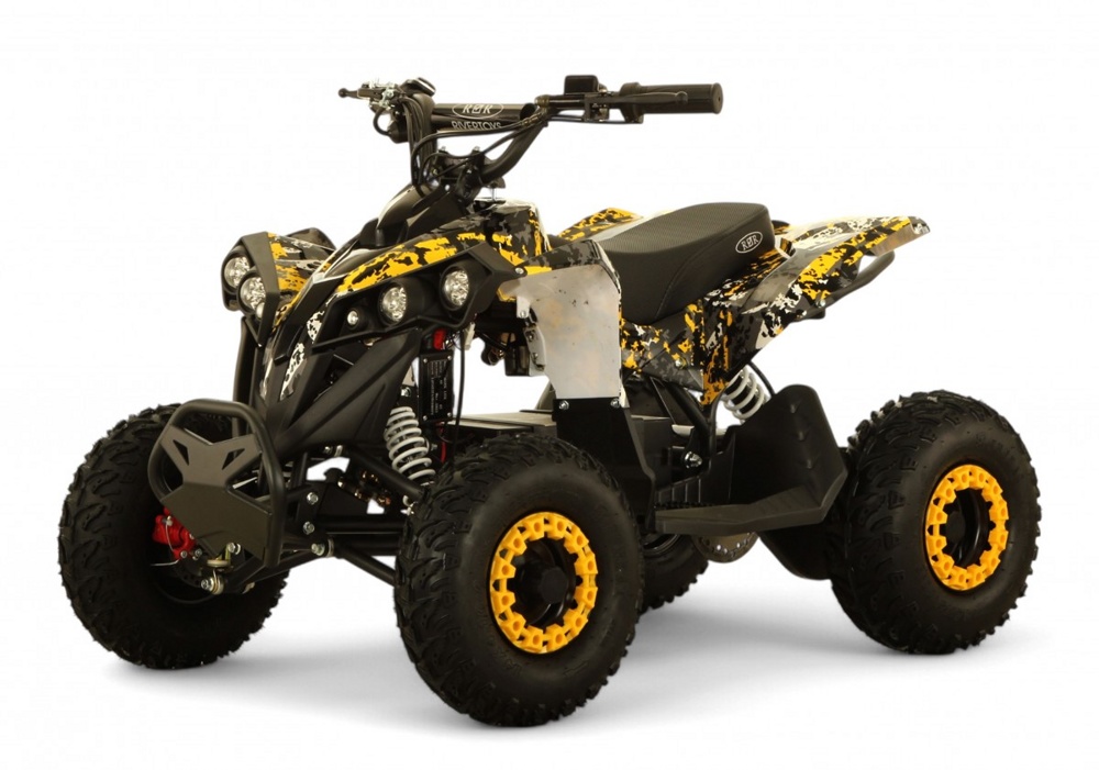 Детский электроквадроцикл RiverToys MARK (желтый Special)