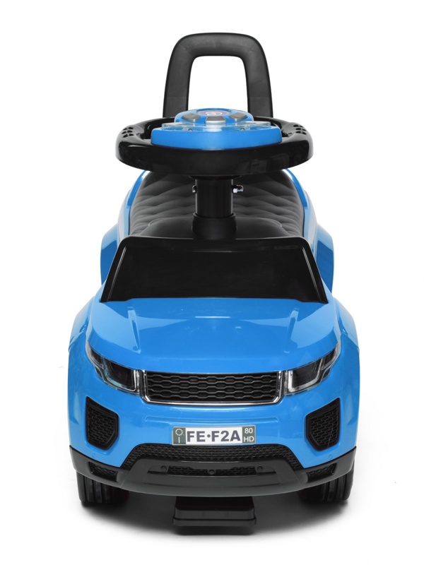 Детская машинка- Каталка Baby Care Sport car 613W резиновые колеса цвет синий - фото4