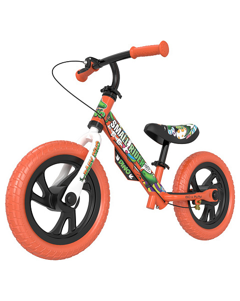Детский беговел Small Rider Motors EVA Cartoons (оранжевый) Dino - фото6