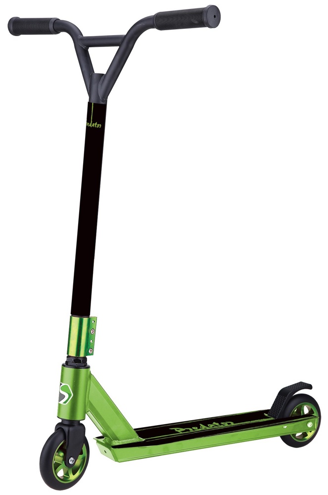 Самокат Slider SE-3G (зеленый) двухколесный трюковой - фото6