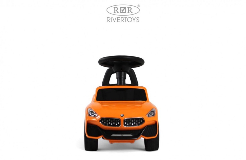 Детский толокар RiverToys Z004ZZ-B (оранжевый) - фото3