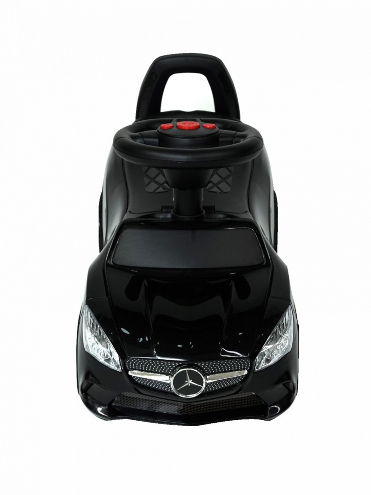 Детская машинка-каталка, толокар RiverToys Mercedes-Benz JY-Z01C (черный) - фото3