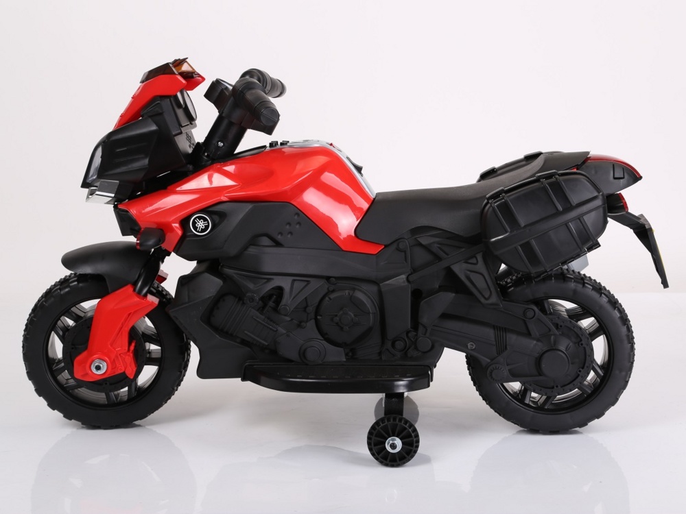 Детский электромобиль, мотоцикл Igro TD JC919 (красный) RE - фото2
