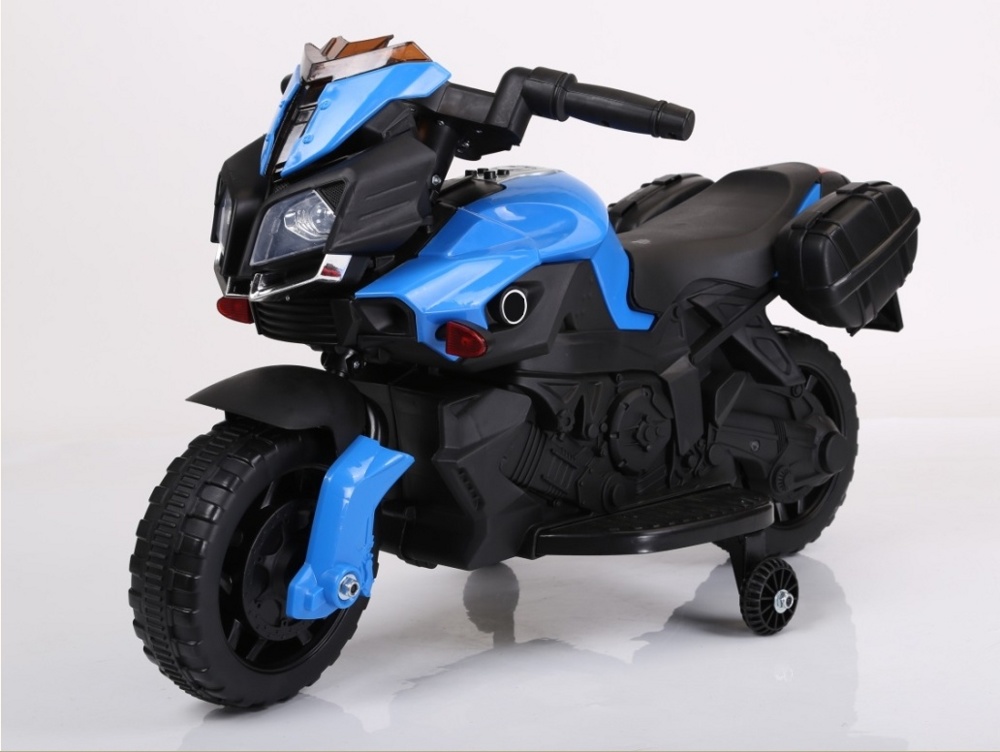 Детский электромобиль, мотоцикл Igro TD JC919 (синий) BE