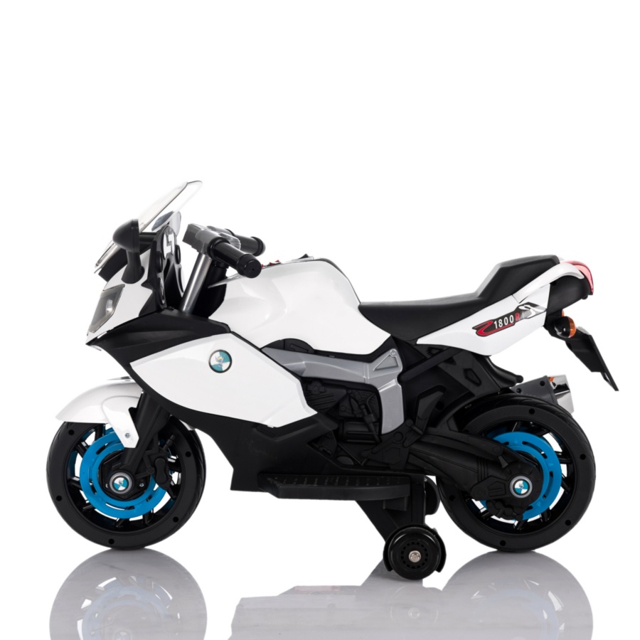 Детский электромобиль, мотоцикл Igro TD BLJ8388 (синий) B - фото4