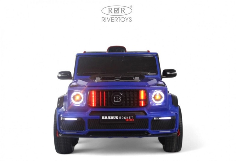 Детский электромобиль RiverToys Z777ZZ (синий) Полный привод - фото2