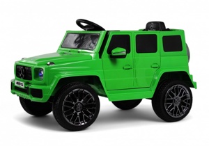 Детский электромобиль RiverToys Mercedes-AMG G63 G222GG (зеленый) - фото