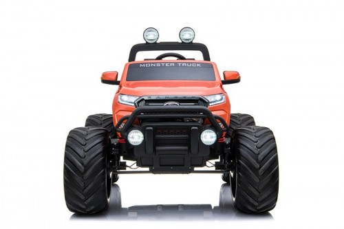Детский электромобиль RiverToys Ford Ranger Monster Truck 4WD DK-MT550 (оранжевый) глянец лицензия - фото2