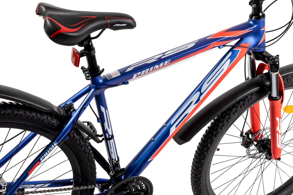Горный велосипед RS Prime 27.5 2022 (синий/красный) - фото5