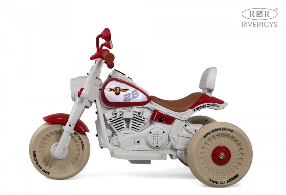Детский электромобиль RiverToys G500GG-A (розовый) - фото4