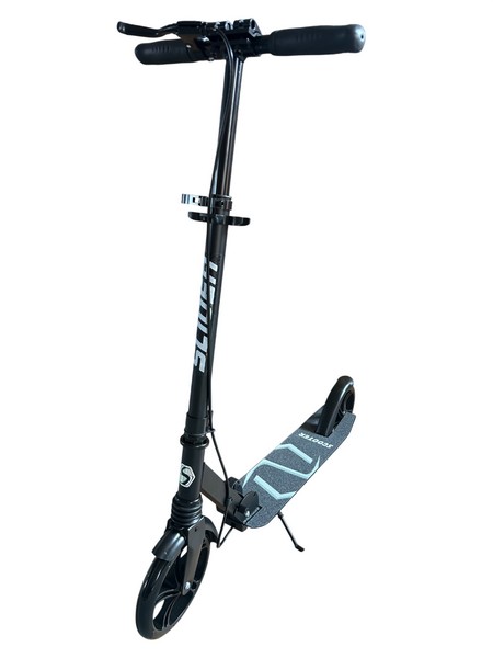 Складной самокат двухколесный Slider IT105GY (серый) С ручным тормозом - фото1 Складной самокат двухколесный Slider IT105GY (серый) С ручным тормозом - фото1