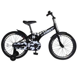 Детский велосипед City-Ride XTERRA 20 (черный) CR-B2-0520DBL - фото