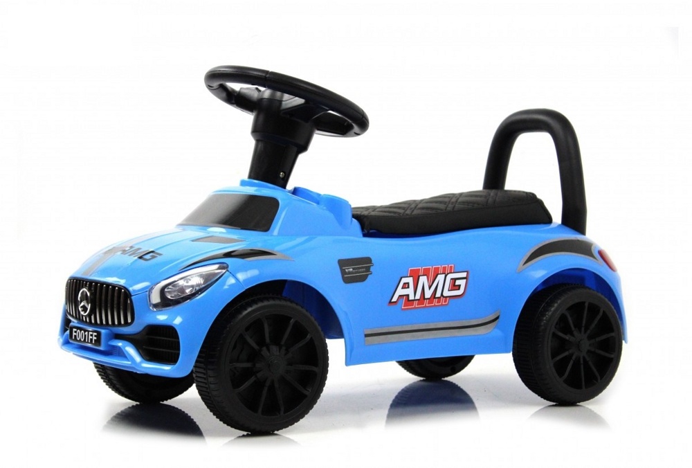 Детский толокар RiverToys F001FF (синий) Mercedes