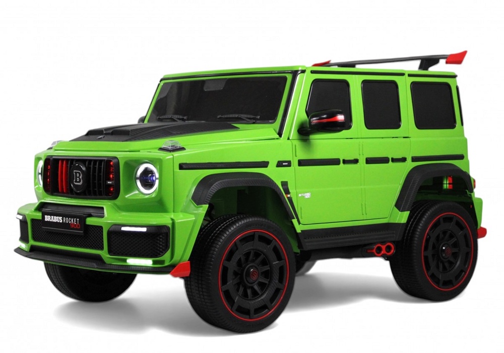 Детский электромобиль RiverToys Z888ZZ (зеленый) Brabus Полноприводный Двухместный - фото1 Детский электромобиль RiverToys Z888ZZ (зеленый) Brabus Полноприводный Двухместный - фото1