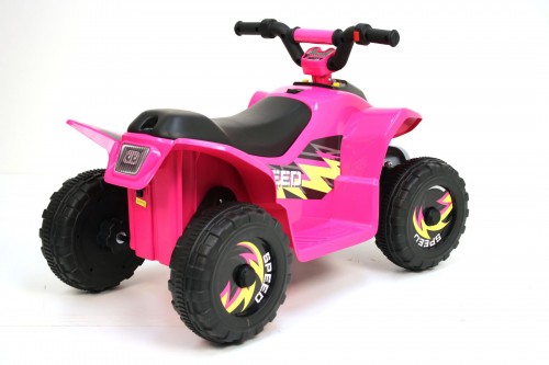 Детский электромобиль квадроцикл RiverToys H001HH (розовый) - фото5