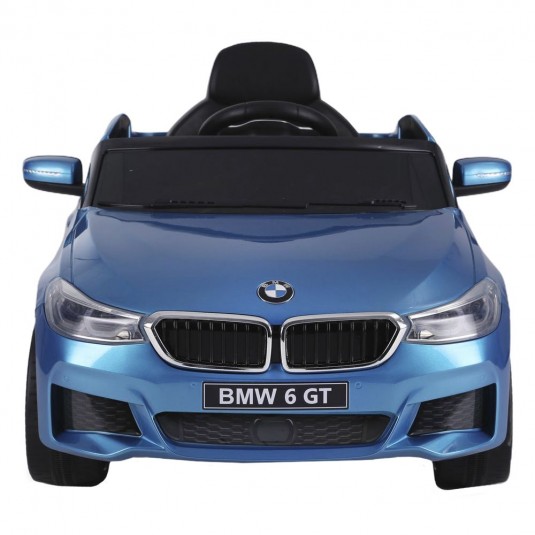 Детский электромобиль RiverToys BMW6 GT JJ2164 (синий) глянец (автокраска) Лицензия