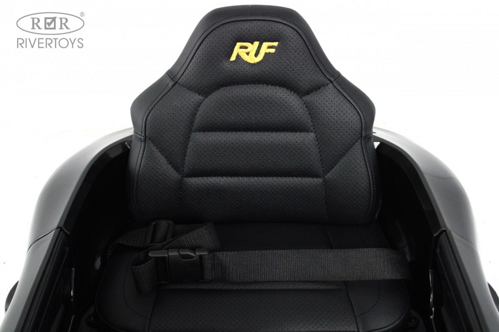 Детский электромобиль RiverToys Porsche 911 RUF A444AA (черный) - фото3