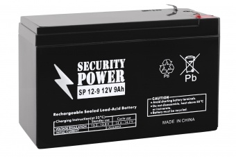 Аккумуляторная батарея к ибп Security Power SP 12-9 F1 (12В/9 А ч)
