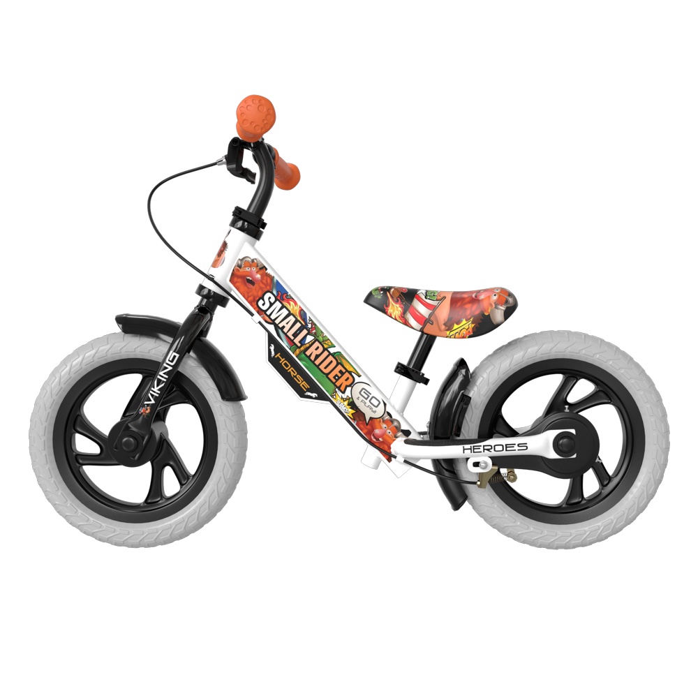 Детский беговел Small Rider Cartoons Deluxe EVA (викинг) 2 тормоза