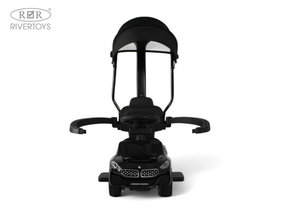 Детский толокар RiverToys Z005ZZ-B (белый) - фото3