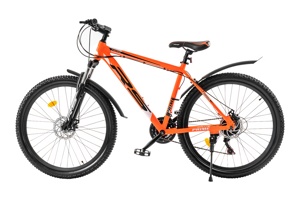 Горный велосипед RS Prime 27.5 2022 (оранжевый/черный) - фото