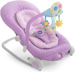Детский шезлонг, кресло-качалка Chicco Balloon цвет lilla - фото