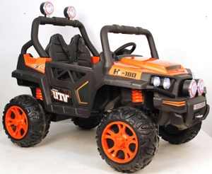 Детский электромобиль RiverToys Buggy 4WD O333OO (оранжевый) - фото
