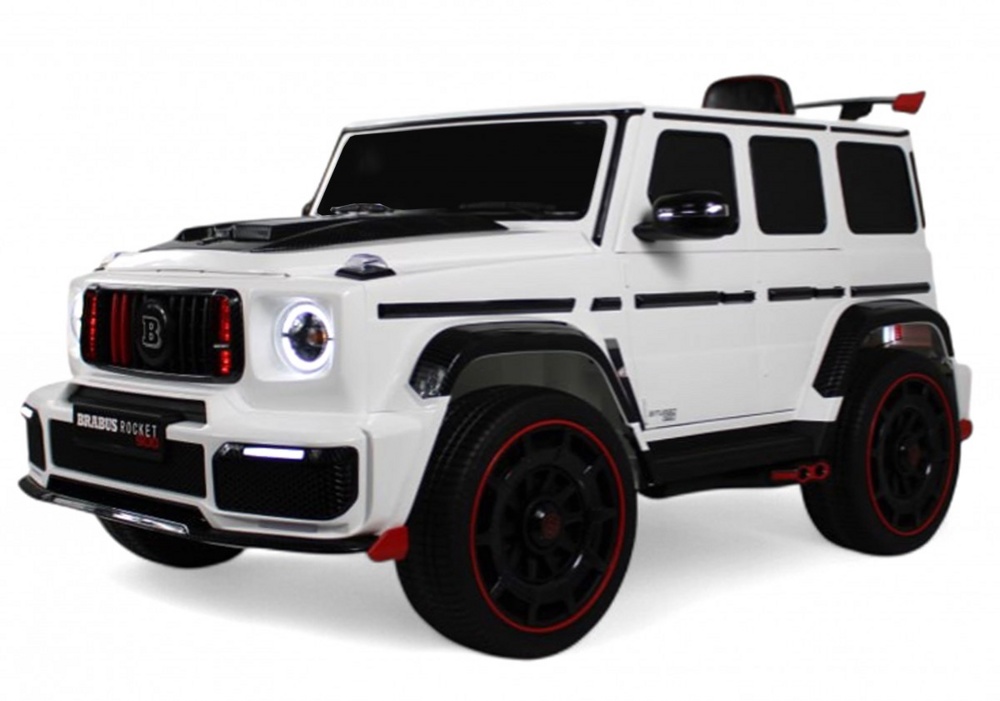 Детский электромобиль RiverToys Z777ZZ (белый) Полный привод
