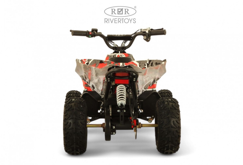 Детский электроквадроцикл RiverToys MARK (красный Special) - фото6