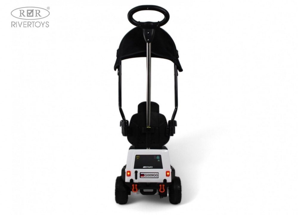 Детский электромобиль RiverToys G009GG (белый) - фото6