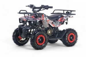Детский квадроцикл RiverToys TIGER (красный special) Бензиновый - фото