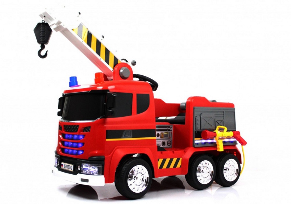 Детский электромобиль RiverToys G002GG (красный) Кран