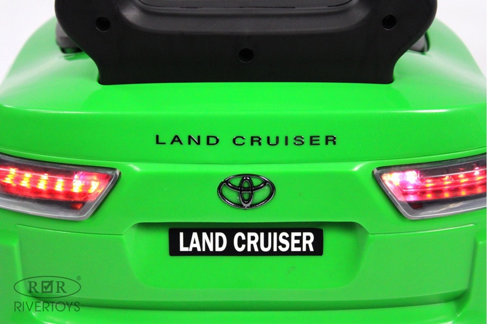 Детский толокар RiverToys Toyota Land Cruiser 300 Z002ZZ-D (зелёный) фото-6 Детский толокар RiverToys Toyota Land Cruiser 300 Z002ZZ-D (зелёный) фото-6