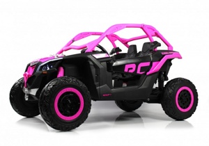 Детский электромобиль RiverToys BRP Can-Am Maverick Y111YY (темно-розовый) - фото