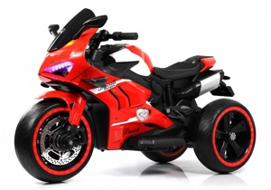 Детский электромотоцикл RiverToys М777БХ (красный) Ducati - фото