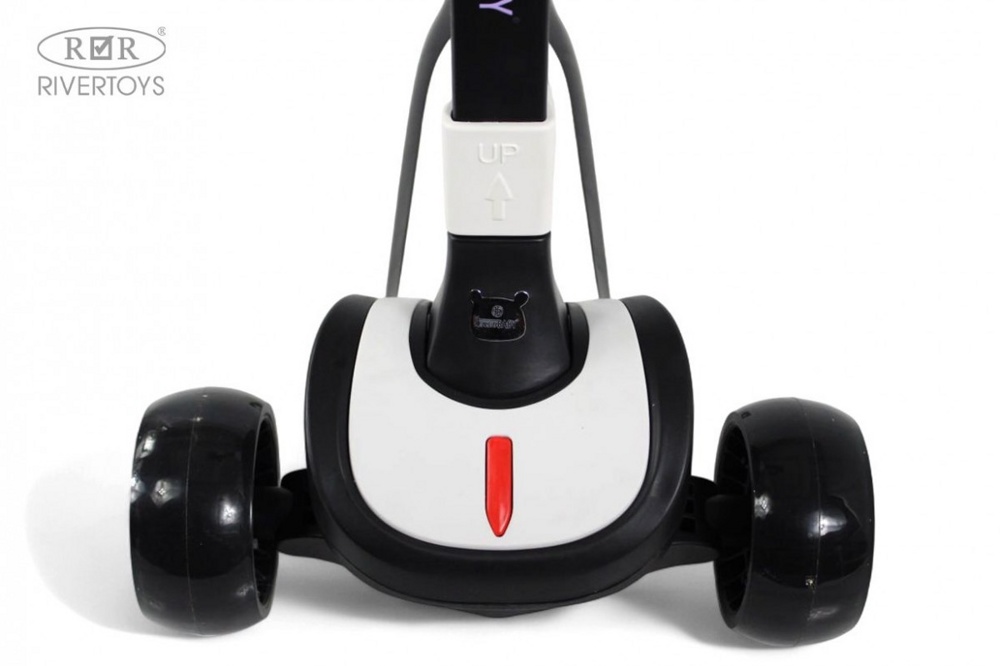 Детский cамокат RiverToys HB-333 (черный) - фото3