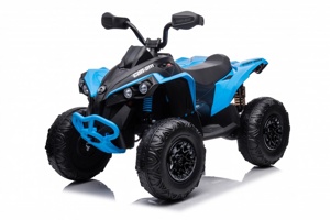 Детский электроквадроцикл RiverToys BRP Can-Am Renegade Y333YY (синий) Лицензия - фото